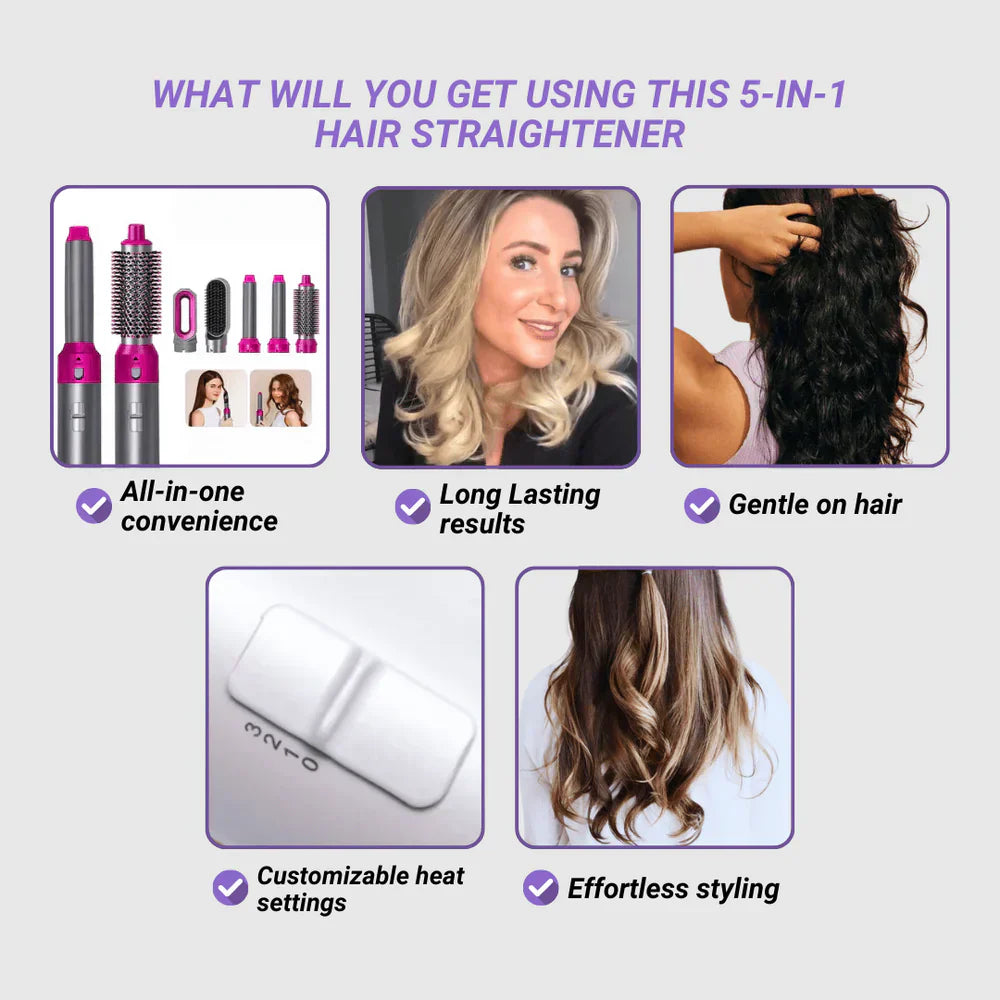 💇♀️ Secador Mágico 5 en 1