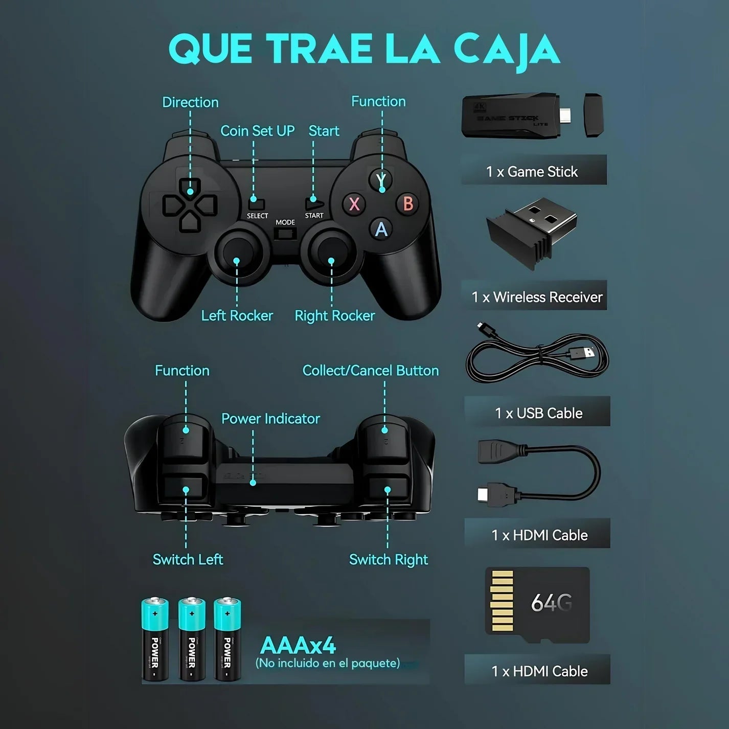 🎮 Consola Retro +1K Juegos